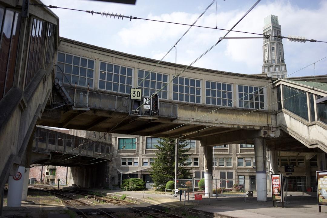 Railway station in Amiens, France