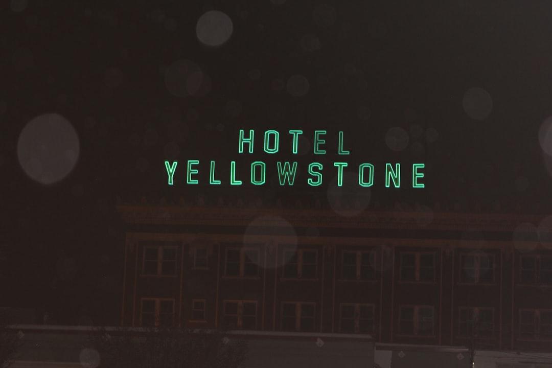 Hotel Yellowstone at night in Pocatello, Idaho, March 6, 2024.